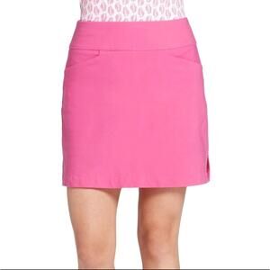 Lady Hagen 17" Pink Tummy Cotrol Golf Skort Women's S Athletic New! MSRP $55